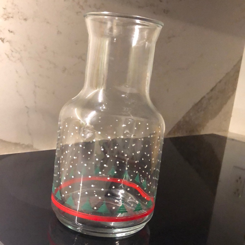 Vintage 1988 Christmas Jug